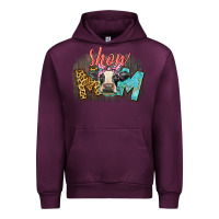 Mauve Wine Show mom cow Urban Hoodie - CowGirlArtShop