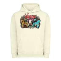 Pigment Pistachio Show mom cow Urban Hoodie - CowGirlArtShop