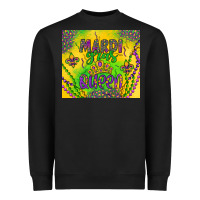 Black mardi gras queen Heavyweight Sweatshirt - Artiststas