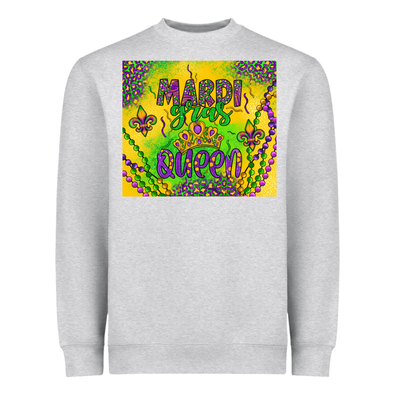 Mardi Gras Queen Heavyweight Sweatshirt by Artiststas | Teevron