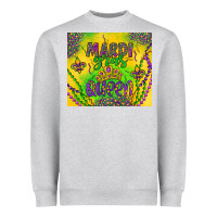 Heather Grey mardi gras queen Heavyweight Sweatshirt - Artiststas