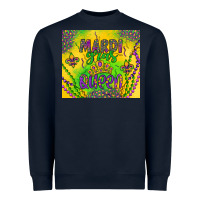 Navy mardi gras queen Heavyweight Sweatshirt - Artiststas