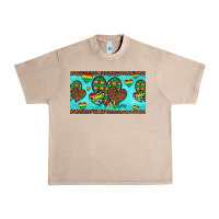 French Oak western hearts autism cup Urban Heavy Tee - Artiststas