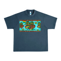 Midnight Navy western hearts autism cup Urban Heavy Tee - Artiststas