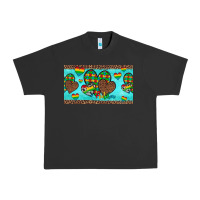 Pigment Black western hearts autism cup Urban Heavy Tee - Artiststas
