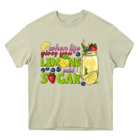 Mossy when life gives you lemons add sugar tbw Heavy Core Tee - texasbilliewilder