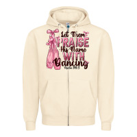Sandshell let them praise his name with dancing Zipper Hoodie - NancyCooperArtShop