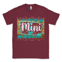 Burgundy western mother's day mini Classic Tee - BarkalooDesign