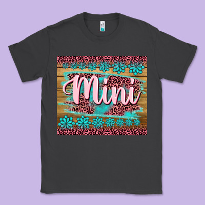 Western Mother's Day Mini Classic Tee Designed By Barkaloodesign