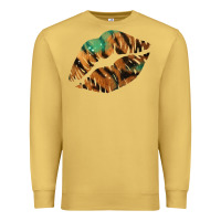 Antique Gold Tiger Lips Premium Sweatshirt - Bettercallsaul