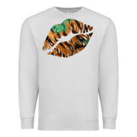 Dove Grey Tiger Lips Premium Sweatshirt - Bettercallsaul
