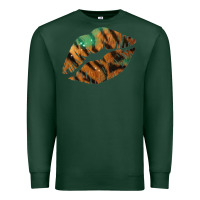 Sports Green Tiger Lips Premium Sweatshirt - Bettercallsaul