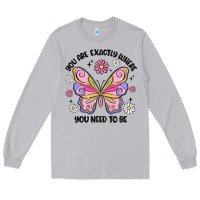 Moon Dust you are exactly where you need to be Long Sleeve Tee - MaliasSmallBusiness