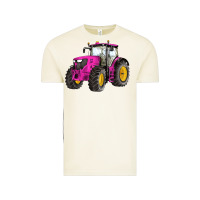 Vintage Arctic western farm tractor pink Vintage Tee - Artiststas