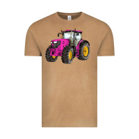 Vintage Camel western farm tractor pink Vintage Tee - Artiststas