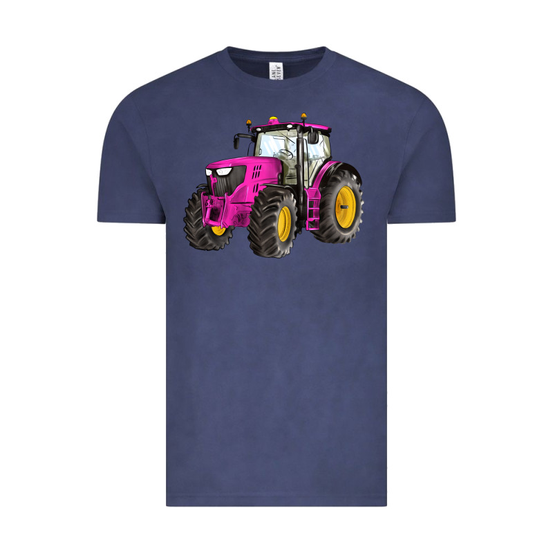 Western Farm Tractor Pink Vintage Tee by Artiststas | Teevron