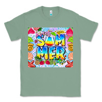 Sage Sweet Summer Time Classic Tee - CowhideDigitalArt