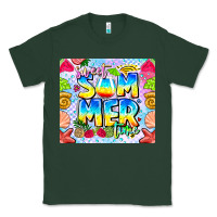 Sports Green Sweet Summer Time Classic Tee - CowhideDigitalArt