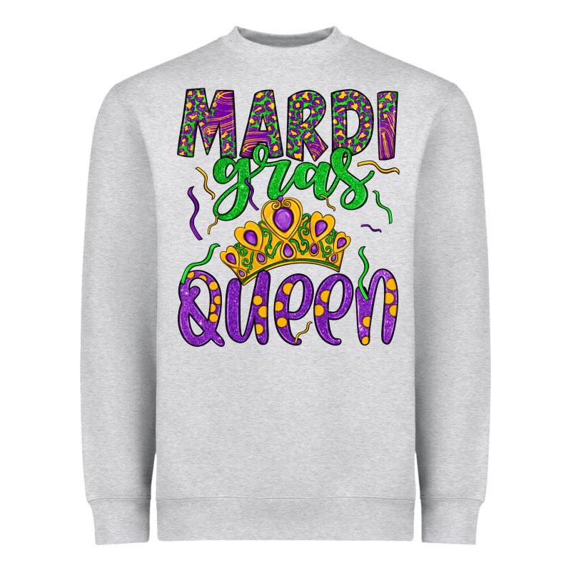 Mardi Gras Queen Heavyweight Sweatshirt by Artiststas | Teevron