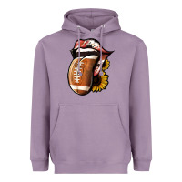 Lavender football Heavyweight Hoodie - Jasminsmagicworld
