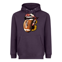 Plum football Heavyweight Hoodie - Jasminsmagicworld