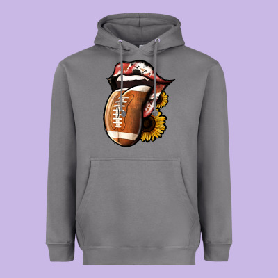 Football Heavyweight Hoodie Designed By Jasminsmagicworld