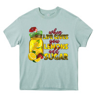 Arona when life gives you lemons add sugar Heavy Core Tee - texasbilliewilder