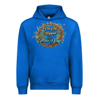 Cobalt Crown of thorns Easter Day Urban Hoodie - HowdyJamesFarm