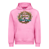 Fuchsia Pink Crown of thorns Easter Day Urban Hoodie - HowdyJamesFarm