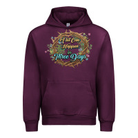 Mauve Wine Crown of thorns Easter Day Urban Hoodie - HowdyJamesFarm