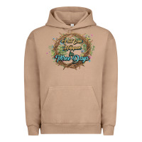 Pigment Burro Crown of thorns Easter Day Urban Hoodie - HowdyJamesFarm
