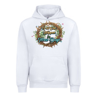 White Crown of thorns Easter Day Urban Hoodie - HowdyJamesFarm