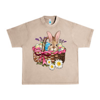French Oak easter bunny and basket Urban Heavy Tee - AdoDesignShop