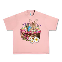 Salmon easter bunny and basket Urban Heavy Tee - AdoDesignShop