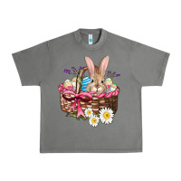 Tornado easter bunny and basket Urban Heavy Tee - AdoDesignShop