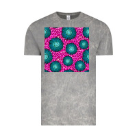 Cloud Rock floral pink leopard seamless pattern Vintage Tee - BundleAndBundleShop