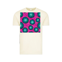 Vintage Arctic floral pink leopard seamless pattern Vintage Tee - BundleAndBundleShop