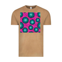 Vintage Camel floral pink leopard seamless pattern Vintage Tee - BundleAndBundleShop