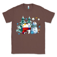 Chestnut dental christmas teeth and winter with snowman Classic Tee - AdoDesignShop