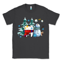 Smoke dental christmas teeth and winter with snowman Classic Tee - AdoDesignShop