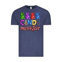 Vintage Denim candy monster with jelly bear Vintage Tee - AdoDesignShop