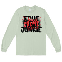 Matcha true crime junkie Long Sleeve Tee - MaliasSmallBusiness