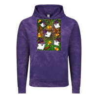 Cloud Purple Halloween ghost Vintage Hoodie - Artiststas
