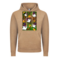 Vintage Coffee Halloween ghost Vintage Hoodie - Artiststas