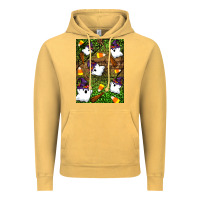 Vintage Mustard Halloween ghost Vintage Hoodie - Artiststas