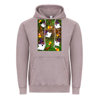 Vintage Zinc Halloween ghost Vintage Hoodie - Artiststas