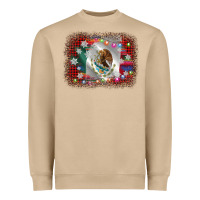 Mushroom mexico flag christmas Heavyweight Sweatshirt - AdoDesignShop