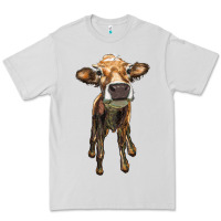 Dove Grey heifer cow Premium Tee - RanaPortraitStore