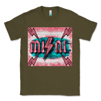Army Green western mini pink glitter Classic Tee - BarkalooDesign