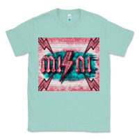 Seafoam western mini pink glitter Classic Tee - BarkalooDesign